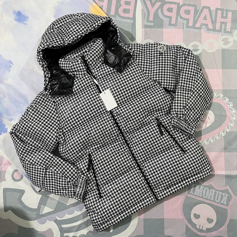 Moncler Genius X Fragment Design Houndstooth Down Jacket